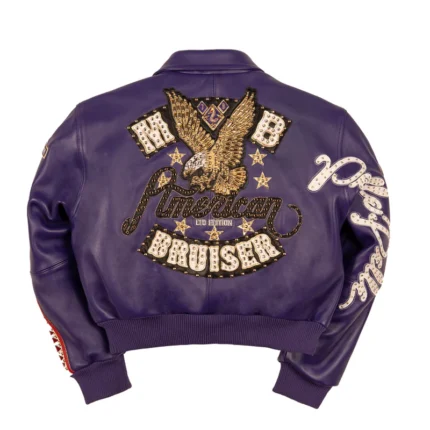 PELLE PELLE AMERICAN BRUISER WOMENS CROP JACKET
