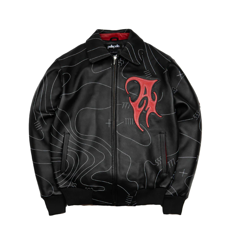 BLKAuraclesFront_92e81cac-42a1-4537-b8f5-ce4ab9af5e9b Auracles x Pelle Pelle Topography Jacket