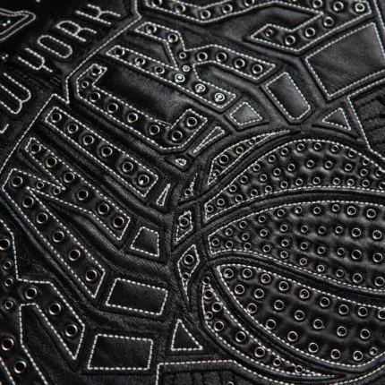 Pelle Pelle x FISLL for the city of knicks jacket